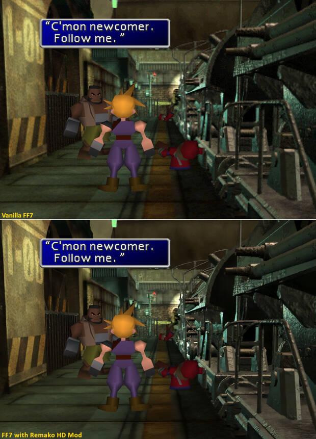 Utilizan inteligencia artificial para remasterizar Final Fantasy VII Imagen 2