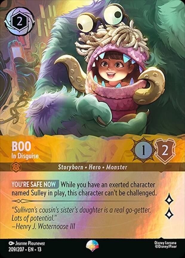 Lorcana carta de Vandal