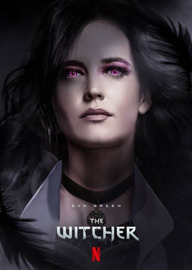 Imaginan a la actriz Eva Green como Yennefer en la serie de The Witcher Imagen 2