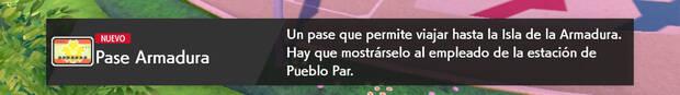 Pase Armadura de Pokémon Espada y Escudo