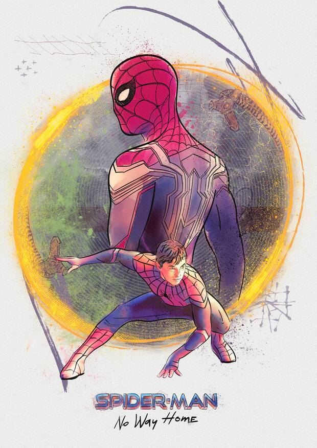 Spider-Man No Way Home Aingeru Art