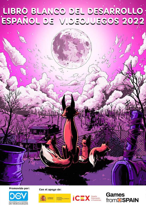 La portada del Libro Blanco de 2022 mira al presente con una ilustración de Endling, la obra de Herobeat Studios que ha ganado un premio BAFTA al juego 'Más allá del entretenimiento'.