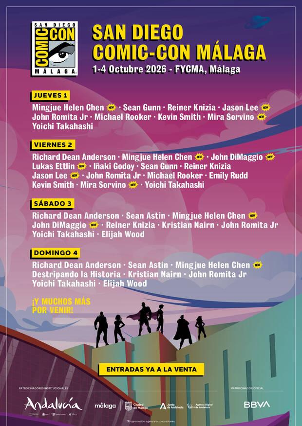 P�ster de COMIC-CON M�LAGA