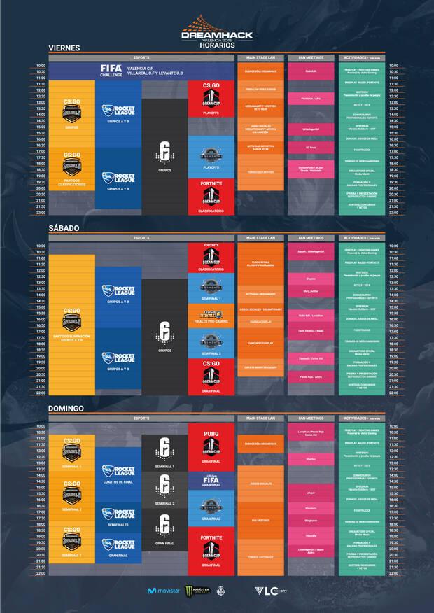 Horarios de las conferencias del E3 En todo el mundo