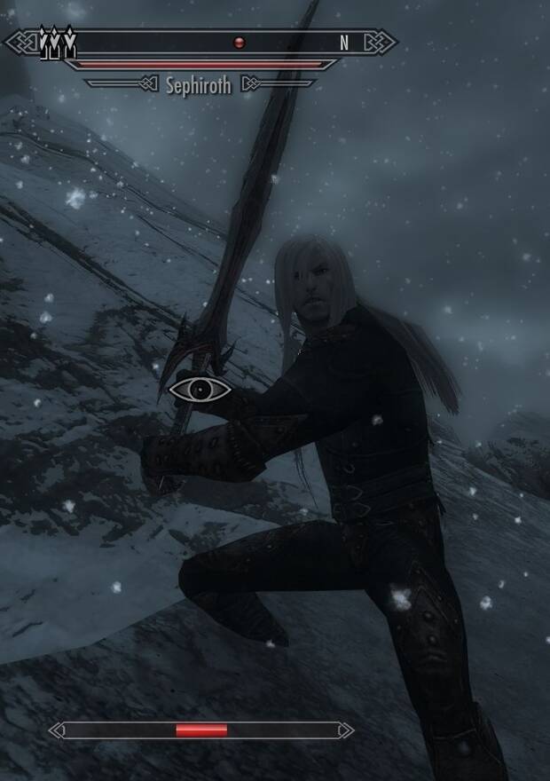 Un mod para Skyrim trae al juego a todos los personajes de Final Fantasy VII Imagen 2