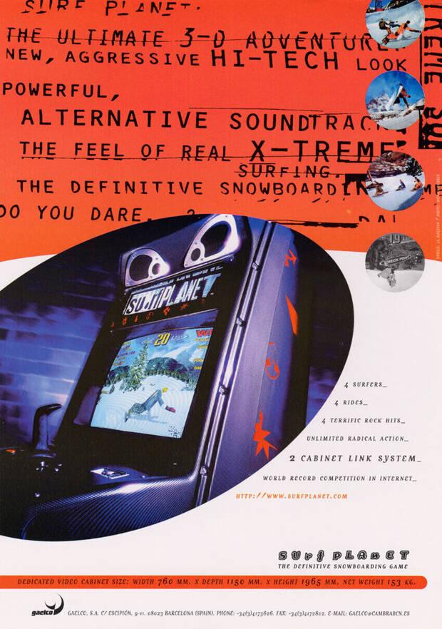 Flyer de Surf Planet.