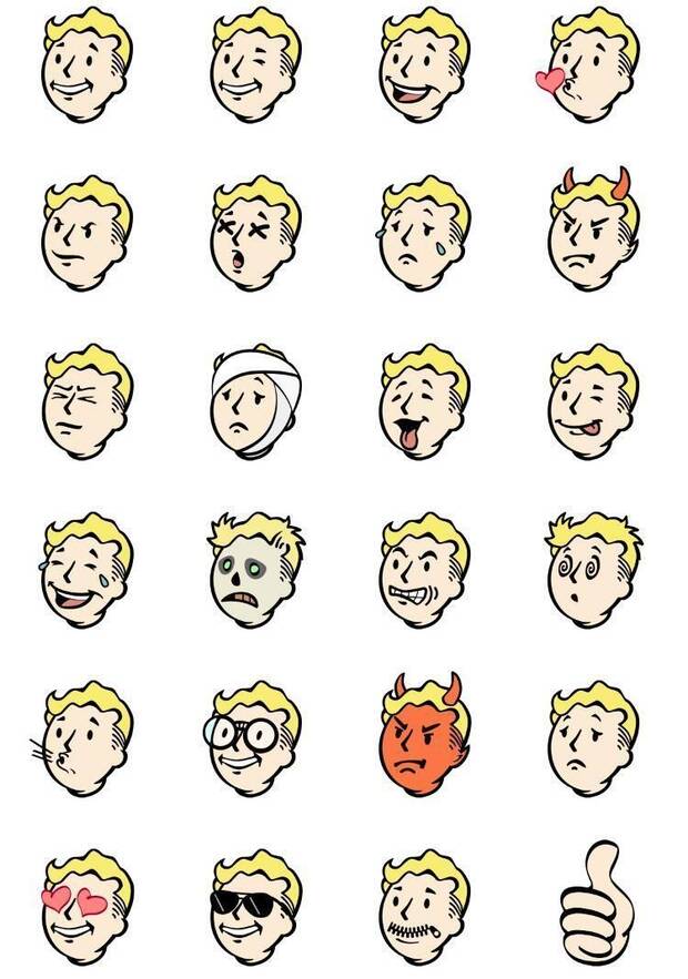 Fallout Shelter estrena pegatinas tem�ticas para iOS 10 Imagen 2