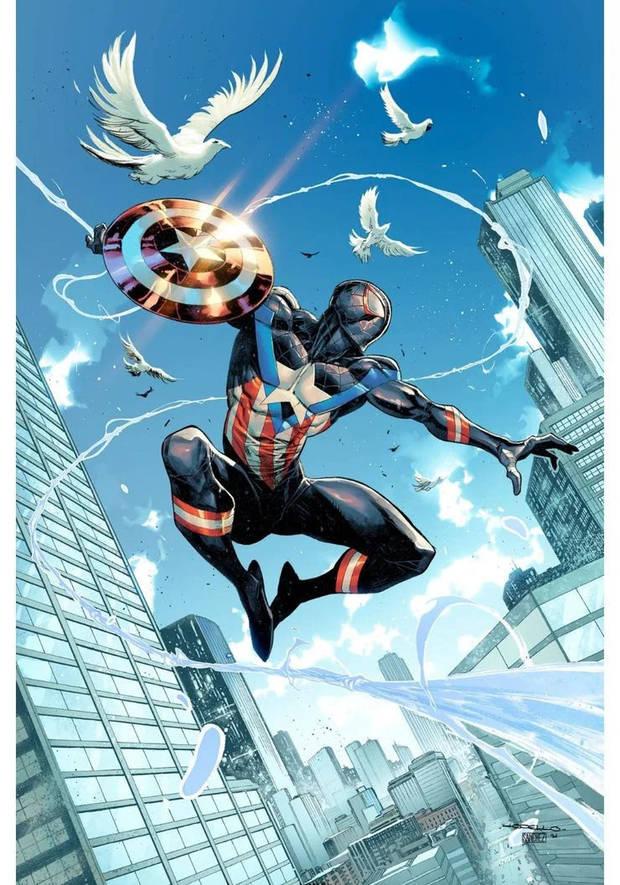 Spider-Man: Miles Morales se convierte en Capitán América en la nueva  portada del cómic - Vandal Random