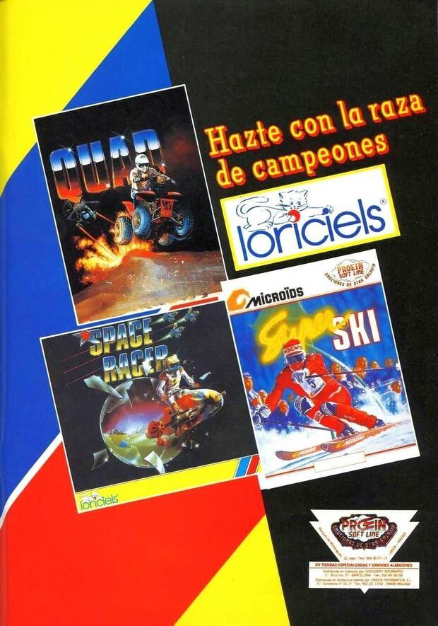 Anuncio de varios de los títulos que distribuyó Proein.