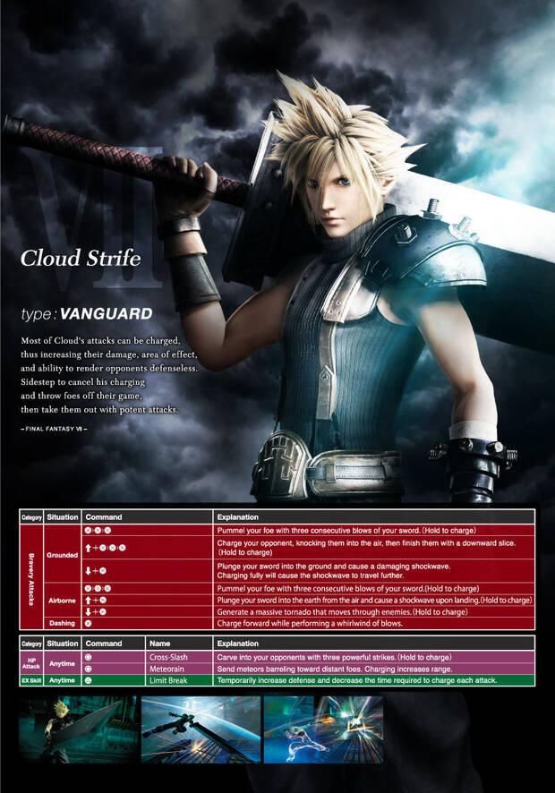 Conoce los movimientos de los personajes de Dissidia Final Fantasy NT Imagen 8