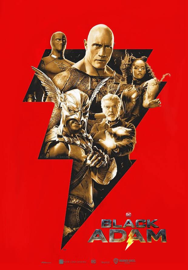 Black Adam Poster Comic Con