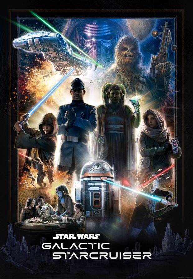 Disney presenta el póster de Star Wars: Galactic Starcruiser