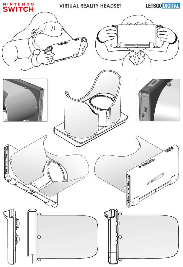 Nintendo est trabajando en el set de realidad virtual de Switch, segn unas patentes Imagen 2