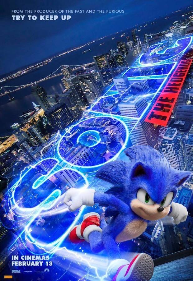 Sonic, la película: muestra el rediseño de su protagonista en el último tráiler Imagen 5