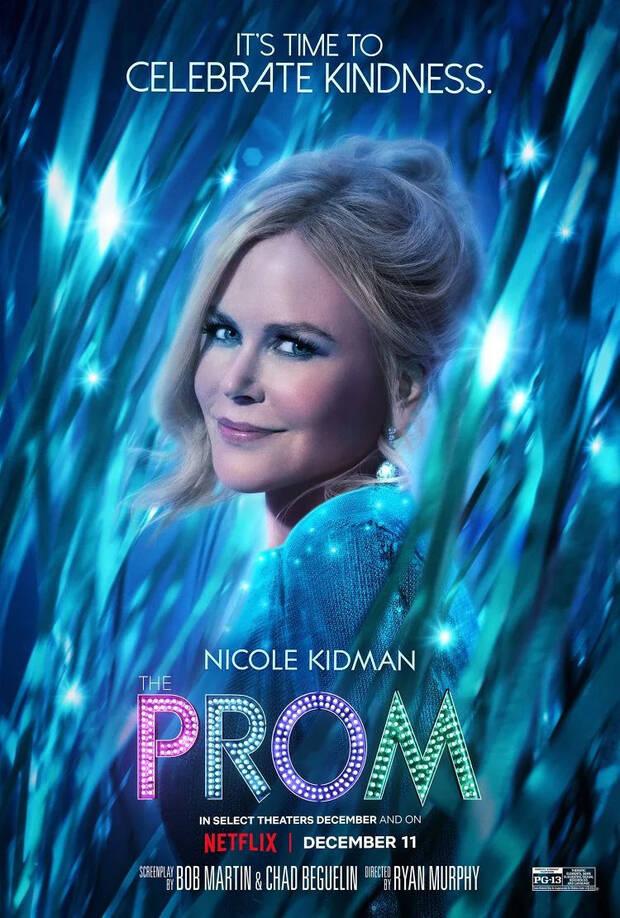 Nicole Kidman en el póster de The Prom
