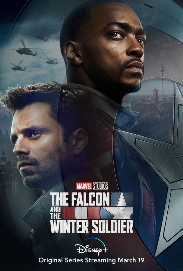 P�ster Soldado de Invierno y Falcon