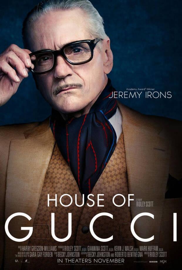 Jeremy Irons en House of Gucci
