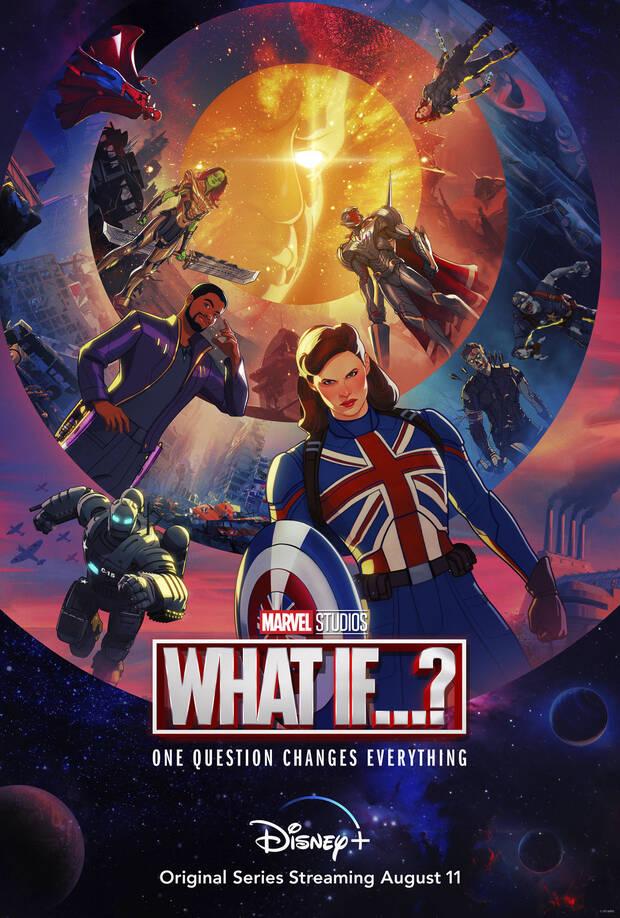 Póster oficial de What If de Marvel