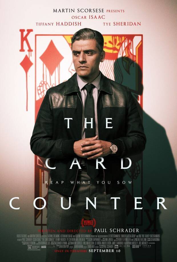Oscar Isaac en The Card Counter