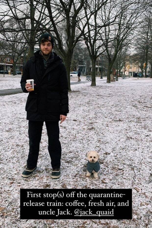 Jack Quaid llega a Canadá para rodar The Boys