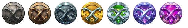 Legends of Runeterra iconos de recompensas temporada clasificatoria de Asalto