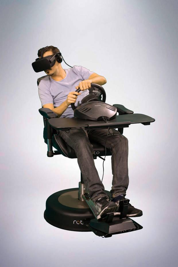 La silla para la realidad virtual ROTO VR, llegar a comienzos de 2017 Imagen 2