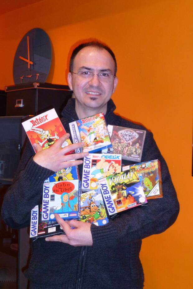 Alberto González en la oficina antigua de Abylight.