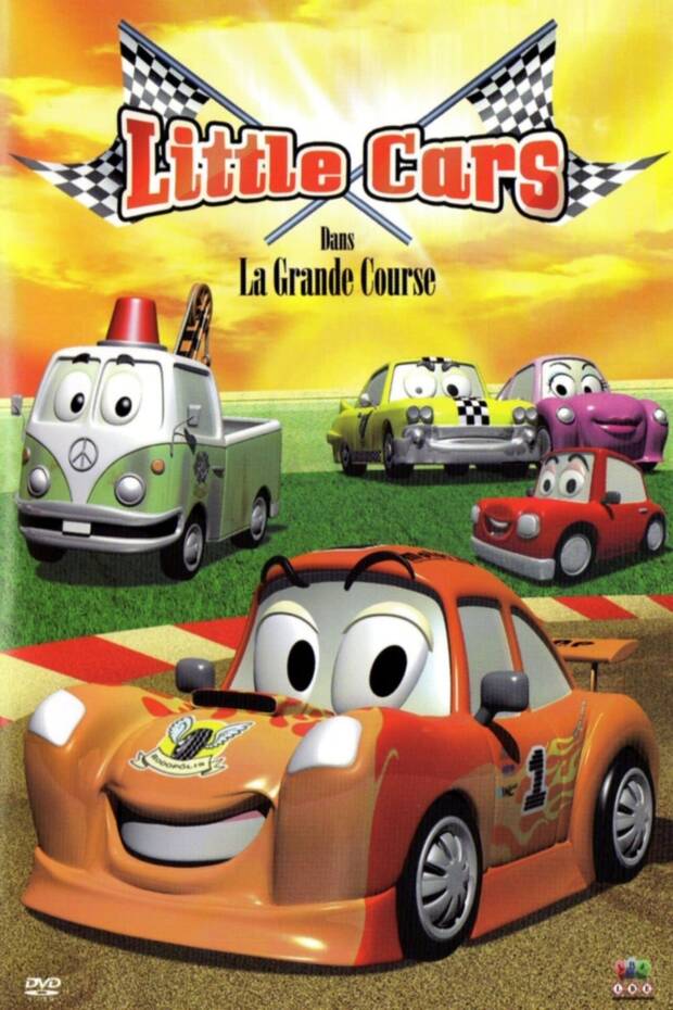 Portada de The Little Cars La Gran carrera