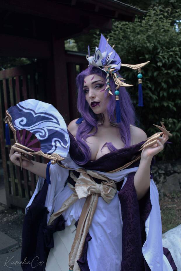 Cosplay de Cassiopeia Florecer Espiritual 3