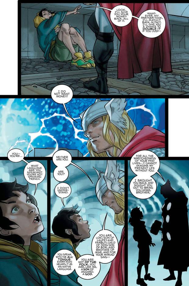 Referencia a las traducciones de los lenguajes en los c�mics de Marvel
