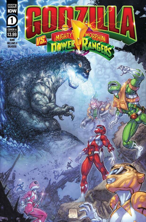 Godzilla se enfrenta a los Power Rangers
