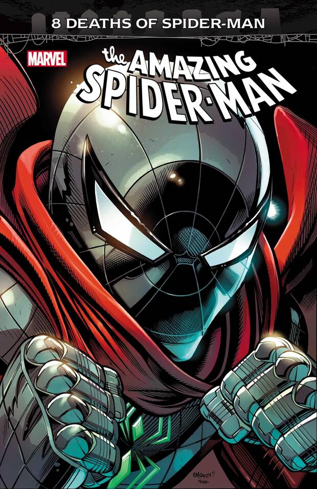Spider-Man Portada Las 8 muertes de Spider-Man