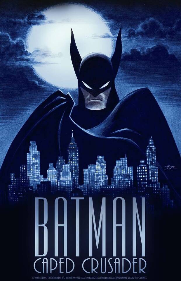 Poster Batman Caped Crusader