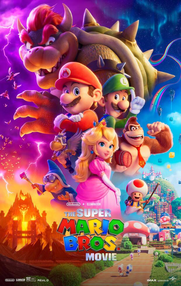 Super Mario Bros. La película presenta su póster oficial Vandal