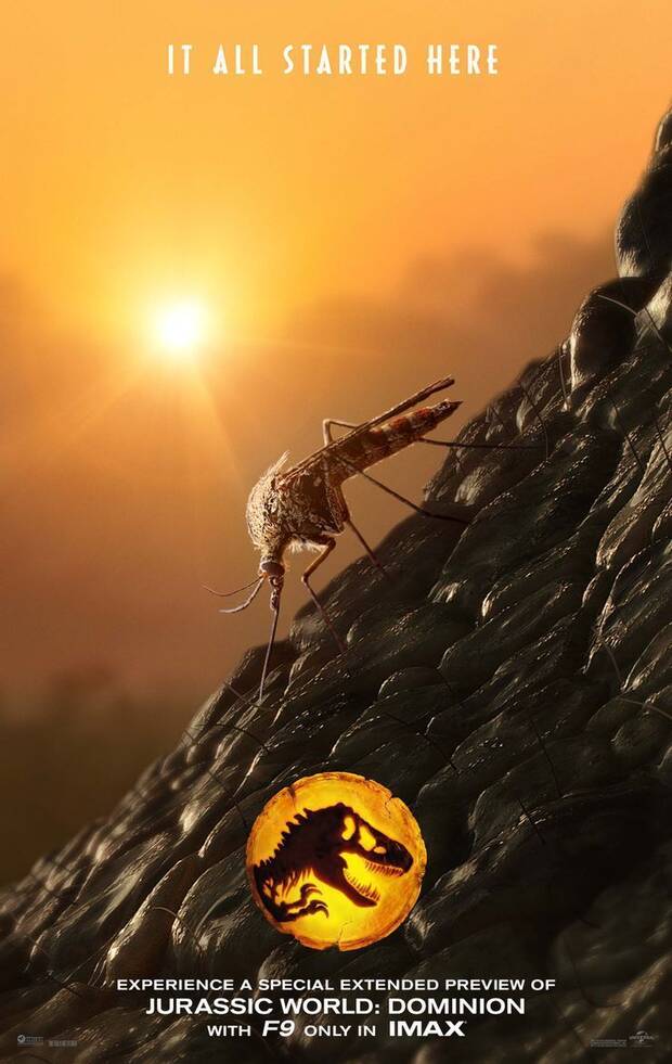 Poster oficial Jurassic World 3