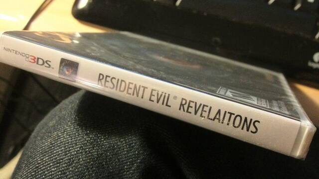 La car�tula americana de Resident Evil Revelations contiene un error