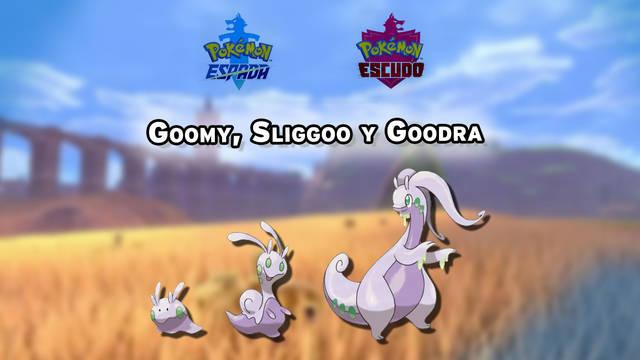 D�nde conseguir a Goomy, Sliggoo y Goodra en Pok�mon Espada y Escudo - Pok�mon Espada y Escudo