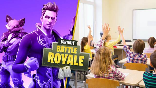 Fortnite en los colegios