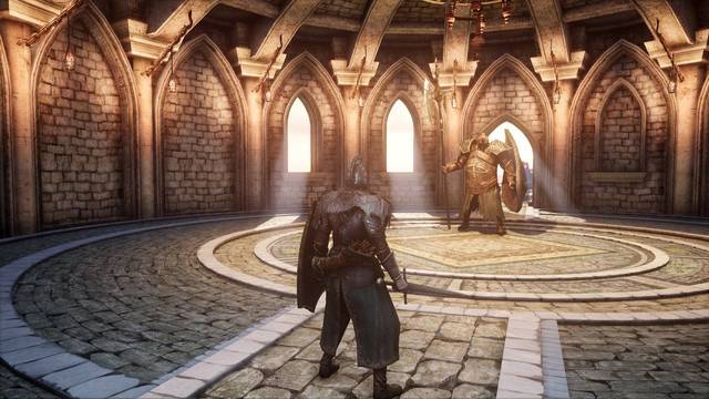 Dark Souls 2 con mod que mejora su iluminaci�n.