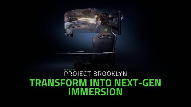 Projeckt Brooklyn silla gaming Razer pantalla