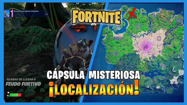 Fortnite: �d�nde est� la c�psula misteriosa? - Fortnite Battle Royale