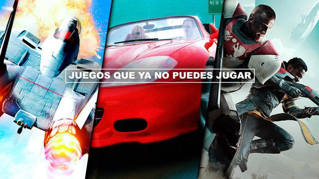 14 juegos que ya no puedes jugar