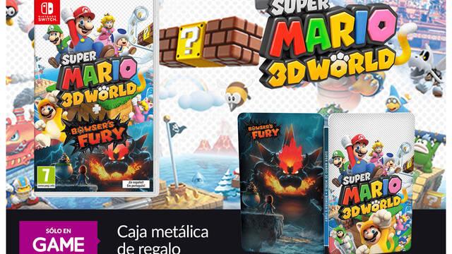 GAME anuncia las reservas de Super Mario 3D World + Bowser's Fury