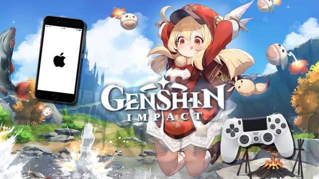 Genshin Impact será compatible con mandos en iOS a partir de la versión 1.3
