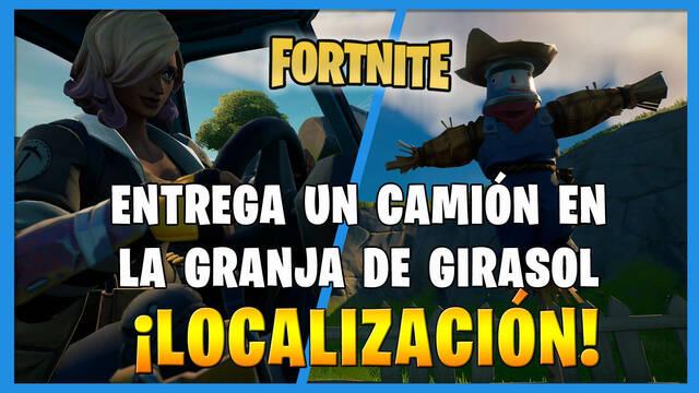 Fornite: c�mo entregar un cami�n en la granja de Girasol - Fortnite Battle Royale