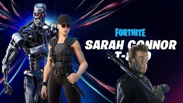 Fortnite Battle Royale recibe un pack con Sarah Connor y T-800