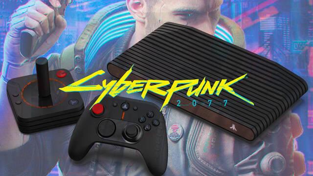 Cyberpunk 2077 funcionando en Atari VCS