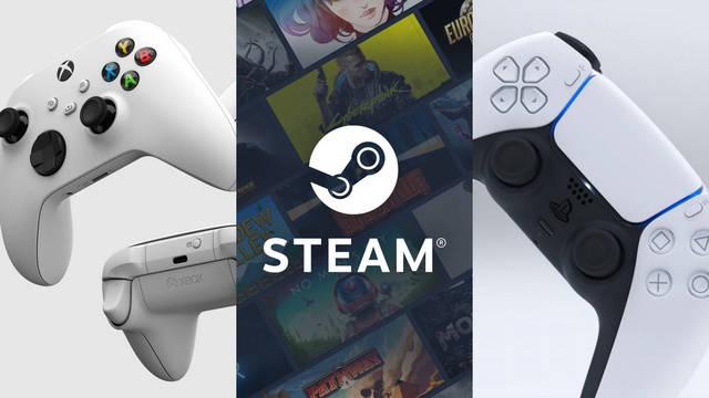 Steam DualSense mando Xbox Series
