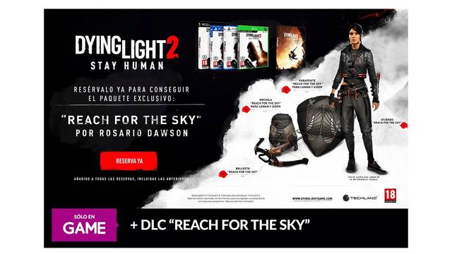 Dying Light 2 y su reserva en GAME