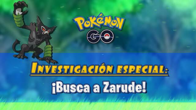 ¡Busca a Zarude! en Pokémon GO: Tareas, fases y recompensas